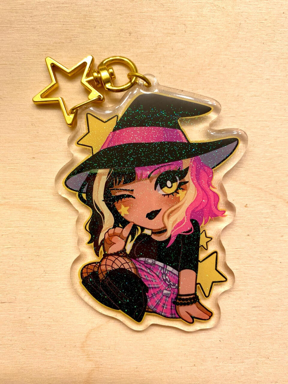 Star Witch Keychain Star Witch Keychain