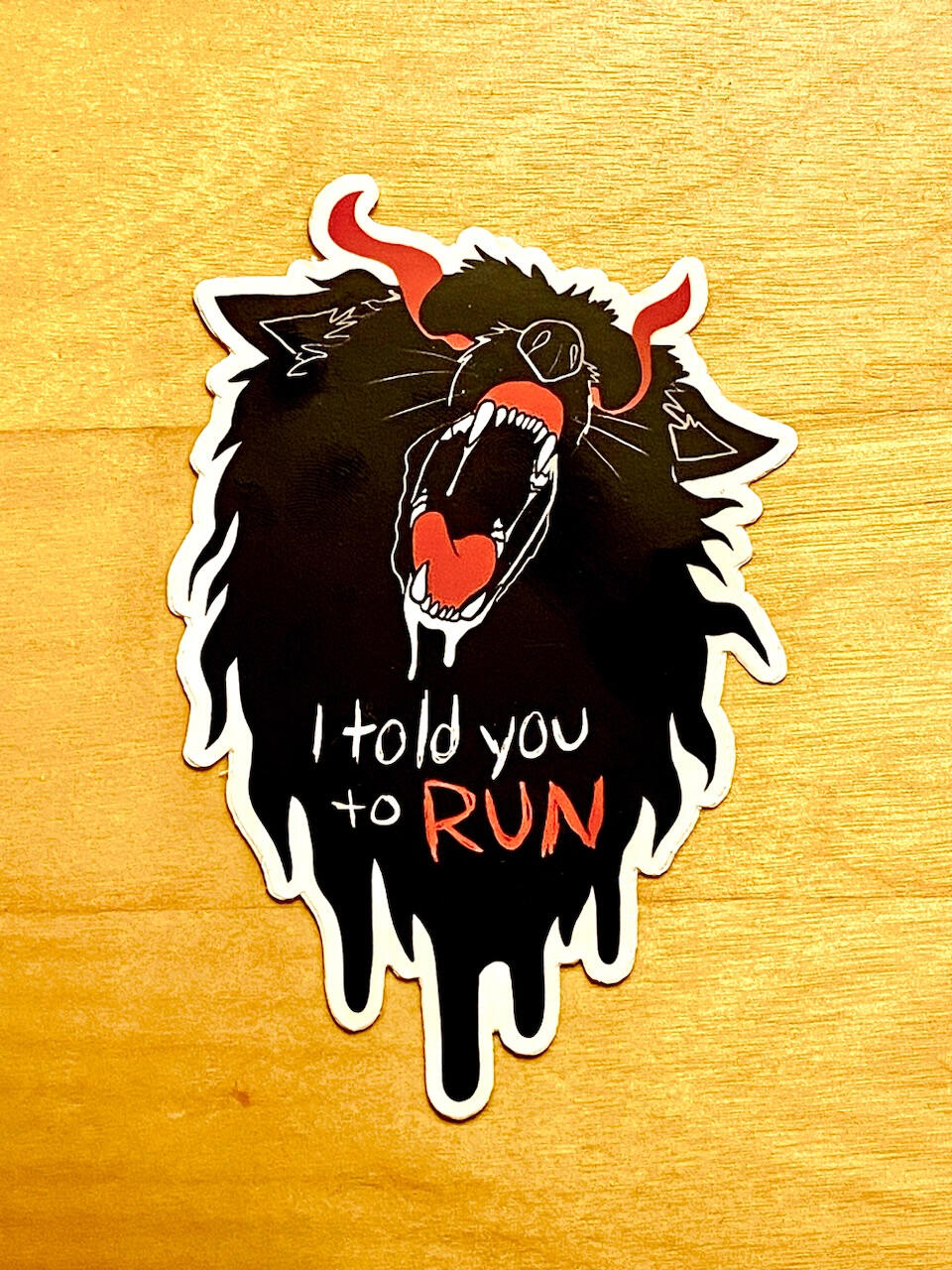 Wolf Sticker