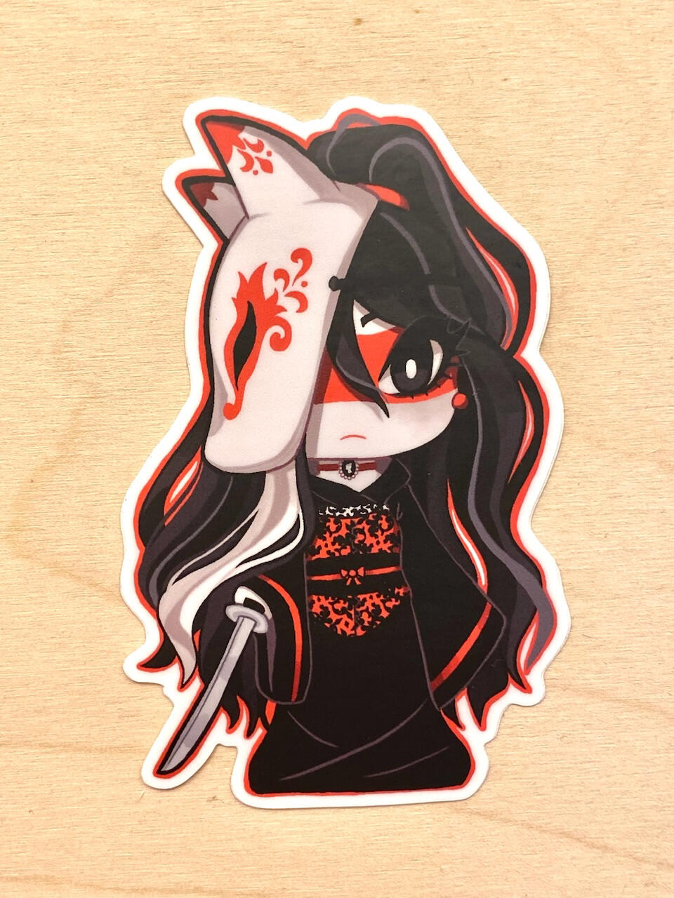 Katana Victoria Sticker Katana Victoria Sticker